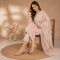 Kundan Embellished Rose Gold Flip Flops – Ziva by Riwaaz