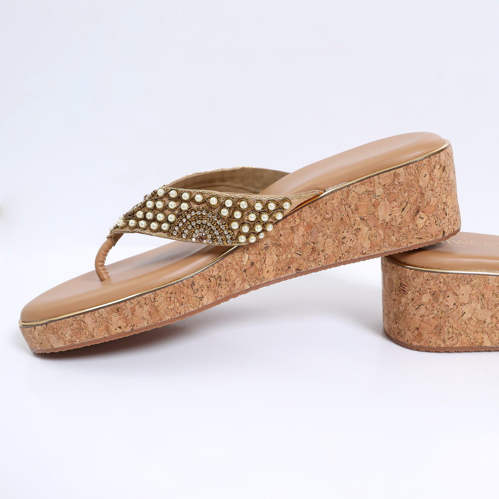 Mehfil Brown Comfort platforms