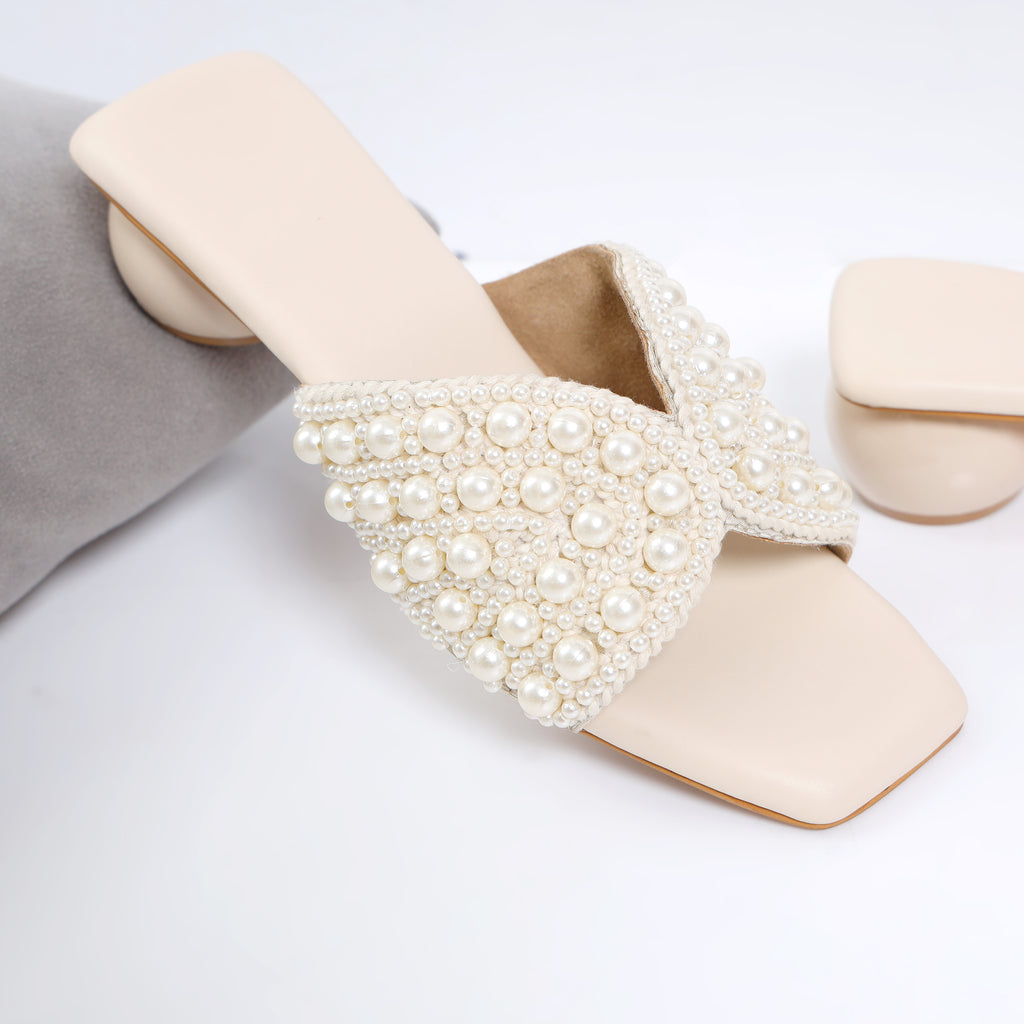 Sitara Pearl Slip-Ons