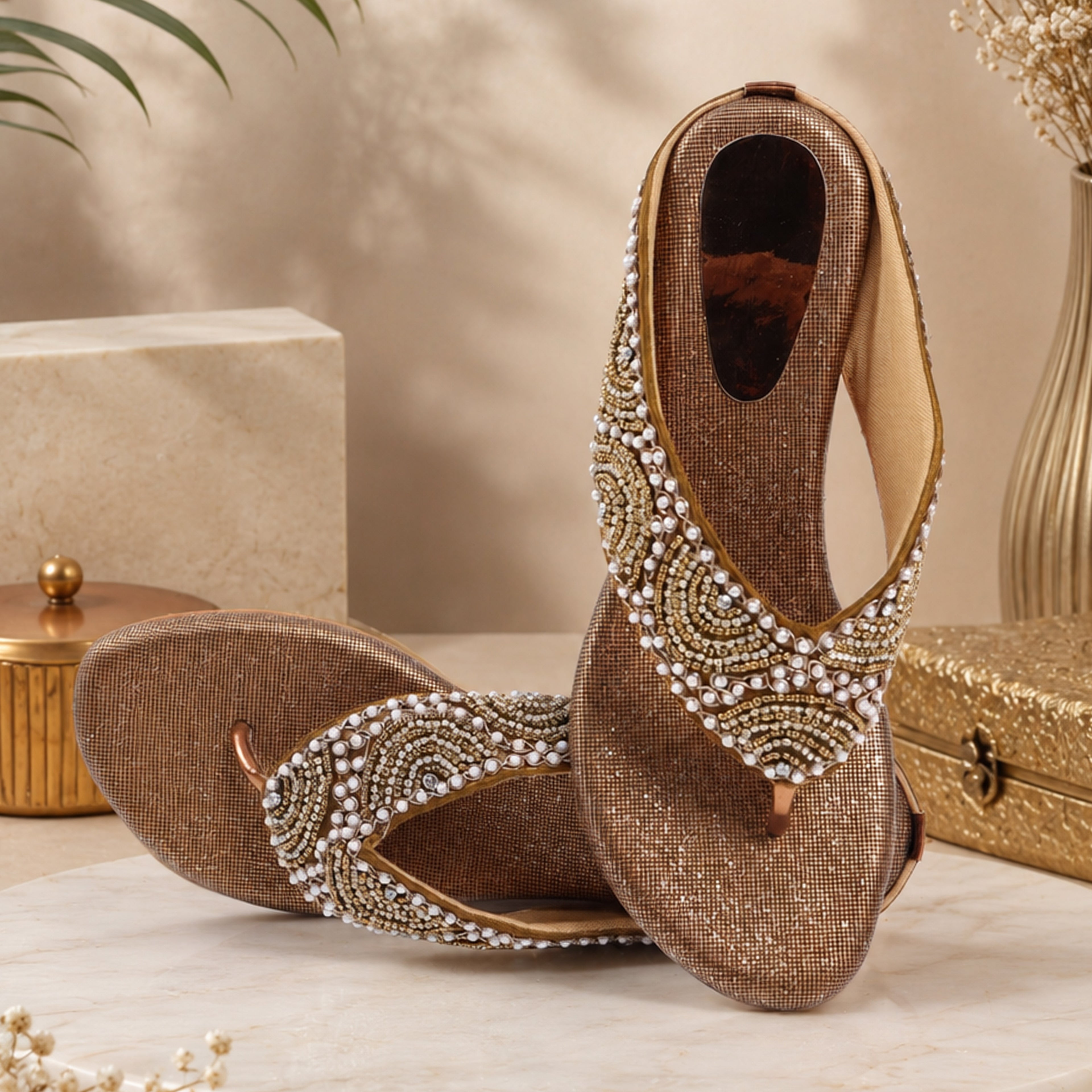 Payal Pearl Flats