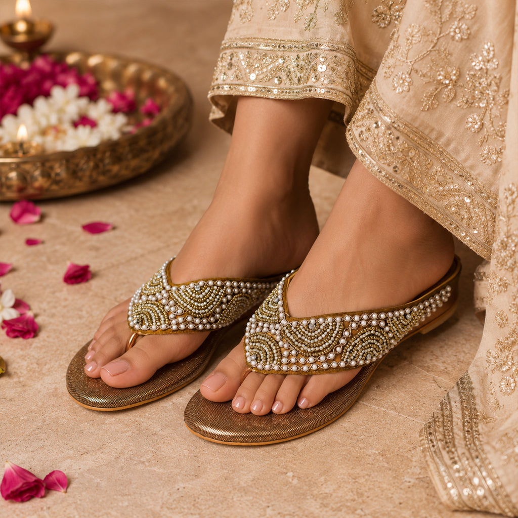 Payal Pearl Flats