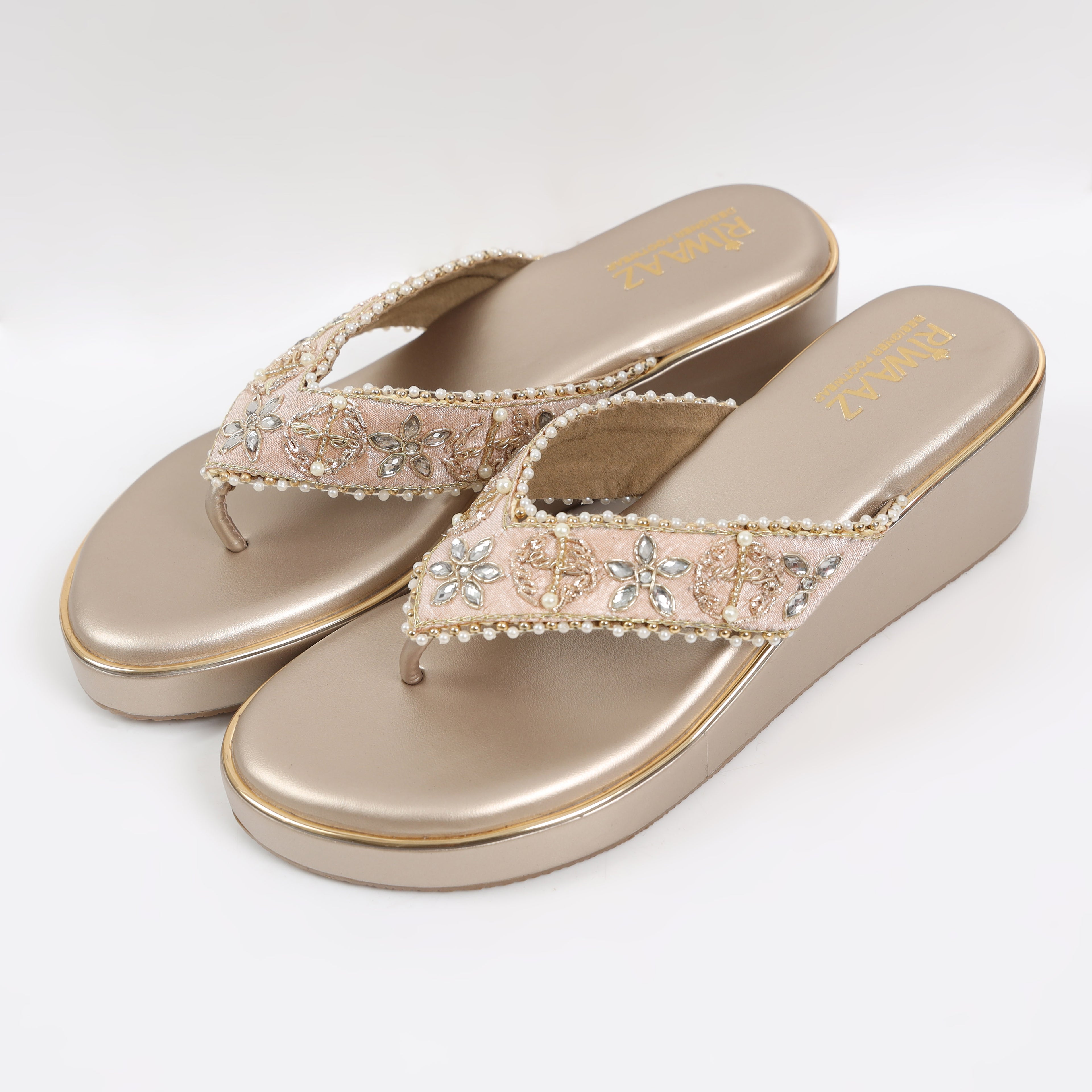 Payal Pearl Wedges
