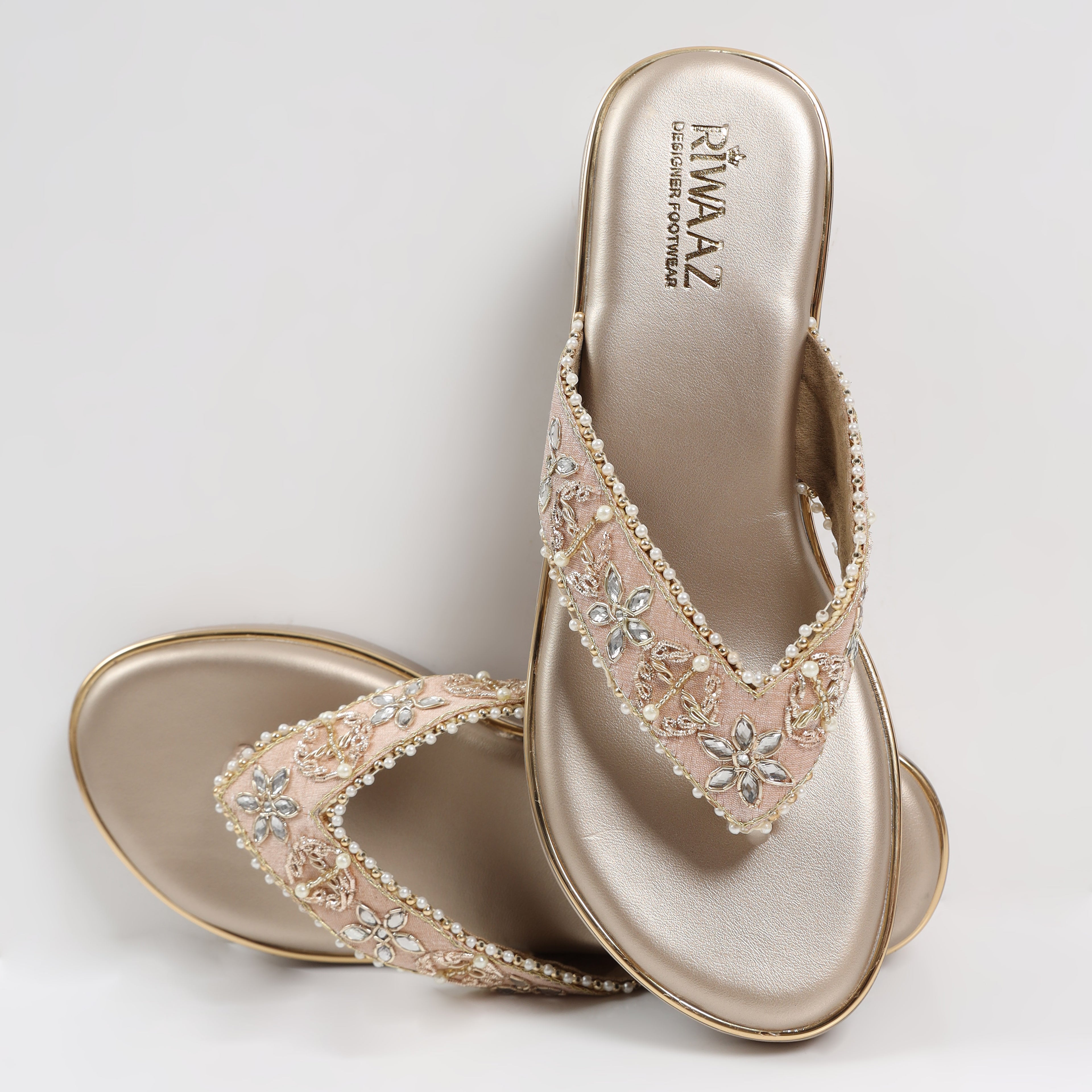 Payal Pearl Wedges