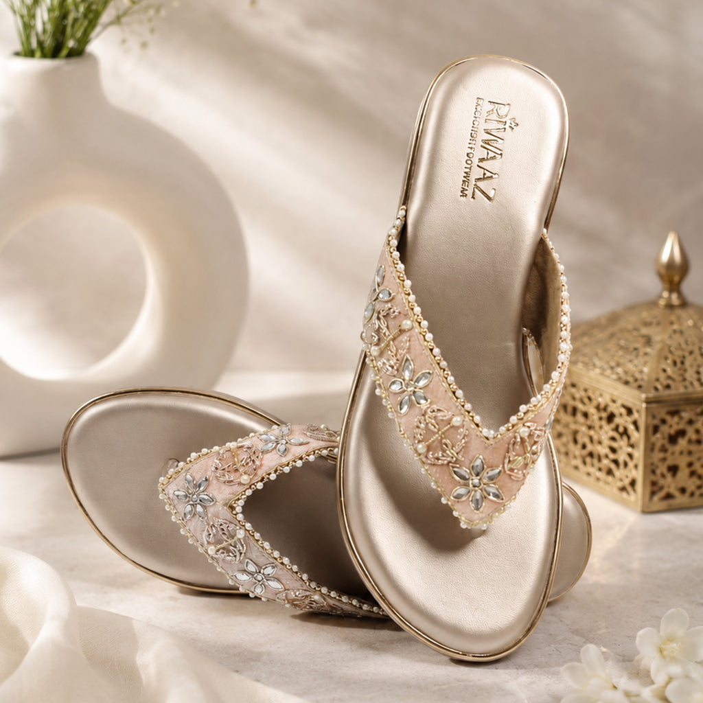 Payal Pearl Wedges