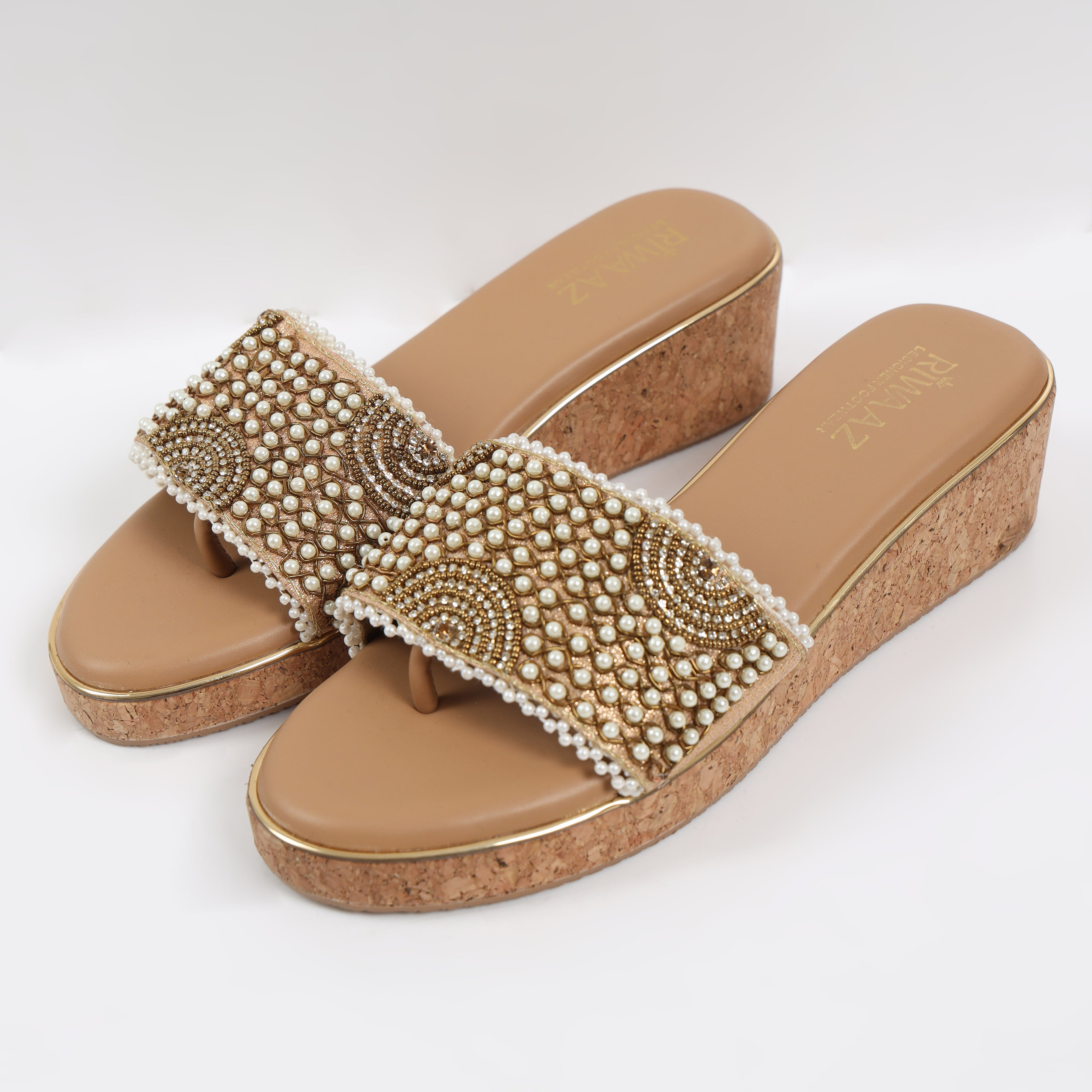 Payal Pearl Wedges