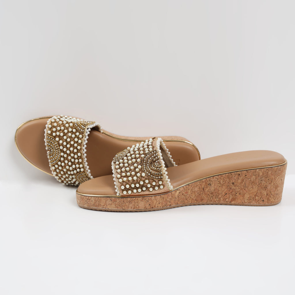 Payal Pearl Wedges