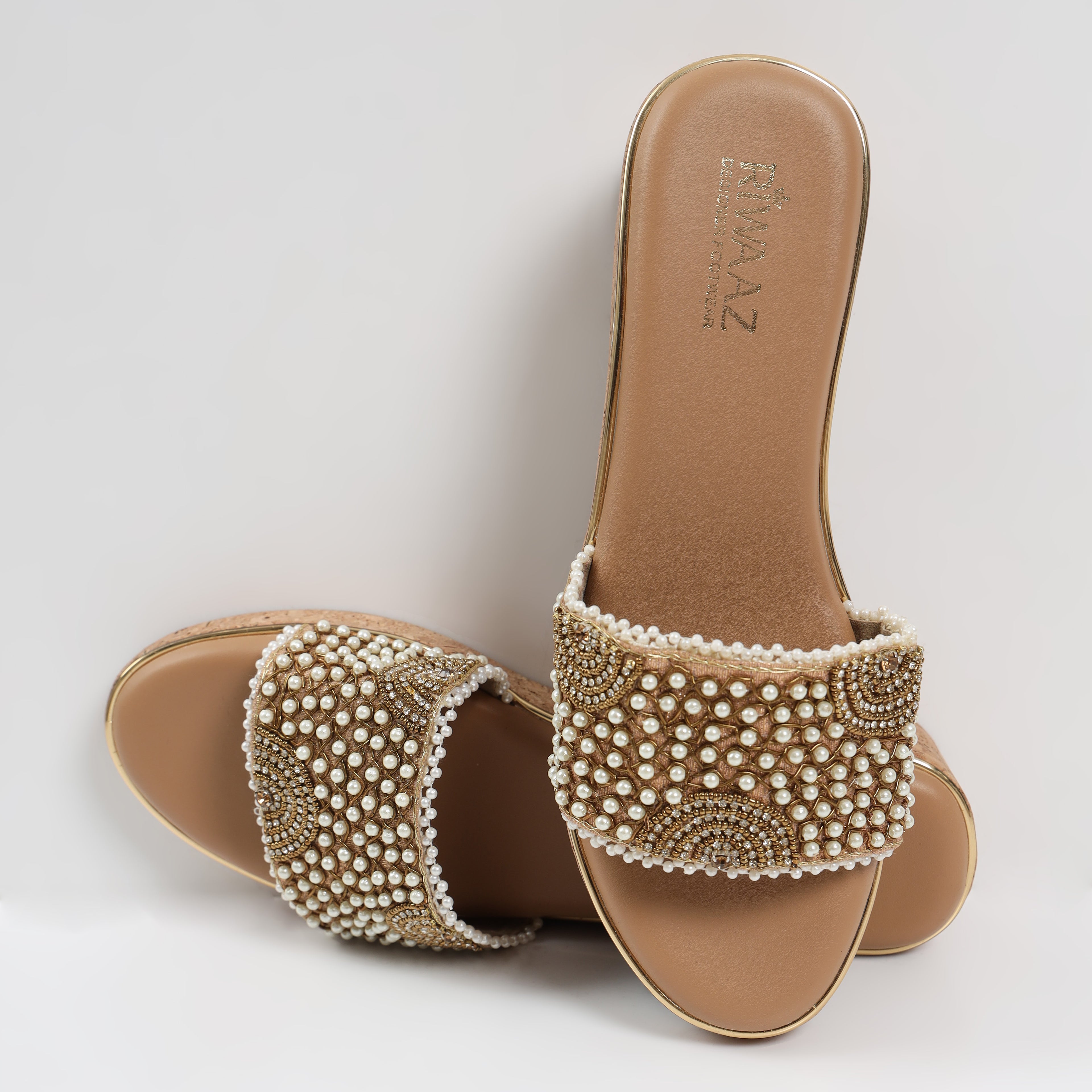 Payal Pearl Wedges