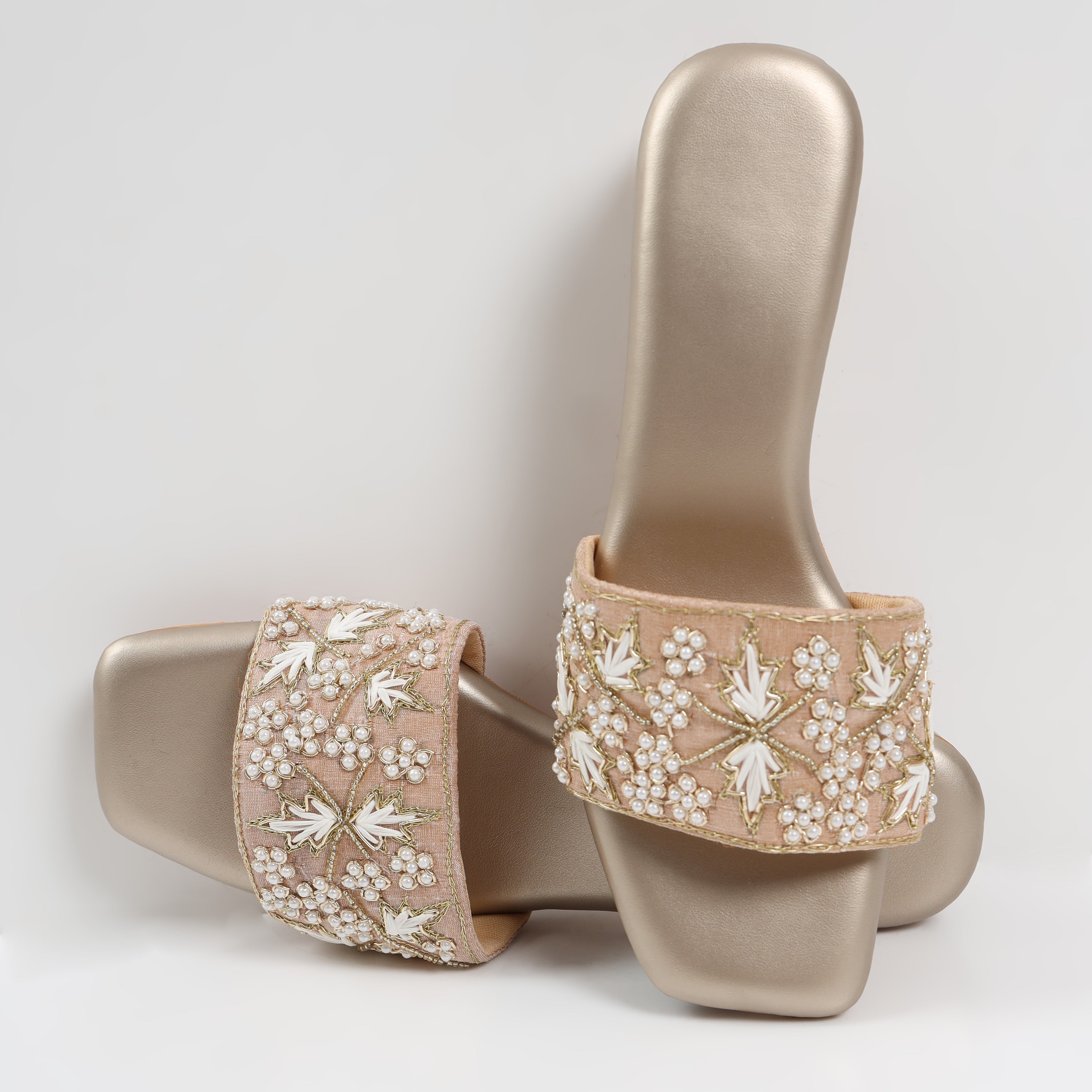 Sitara Pearl Slip-Ons