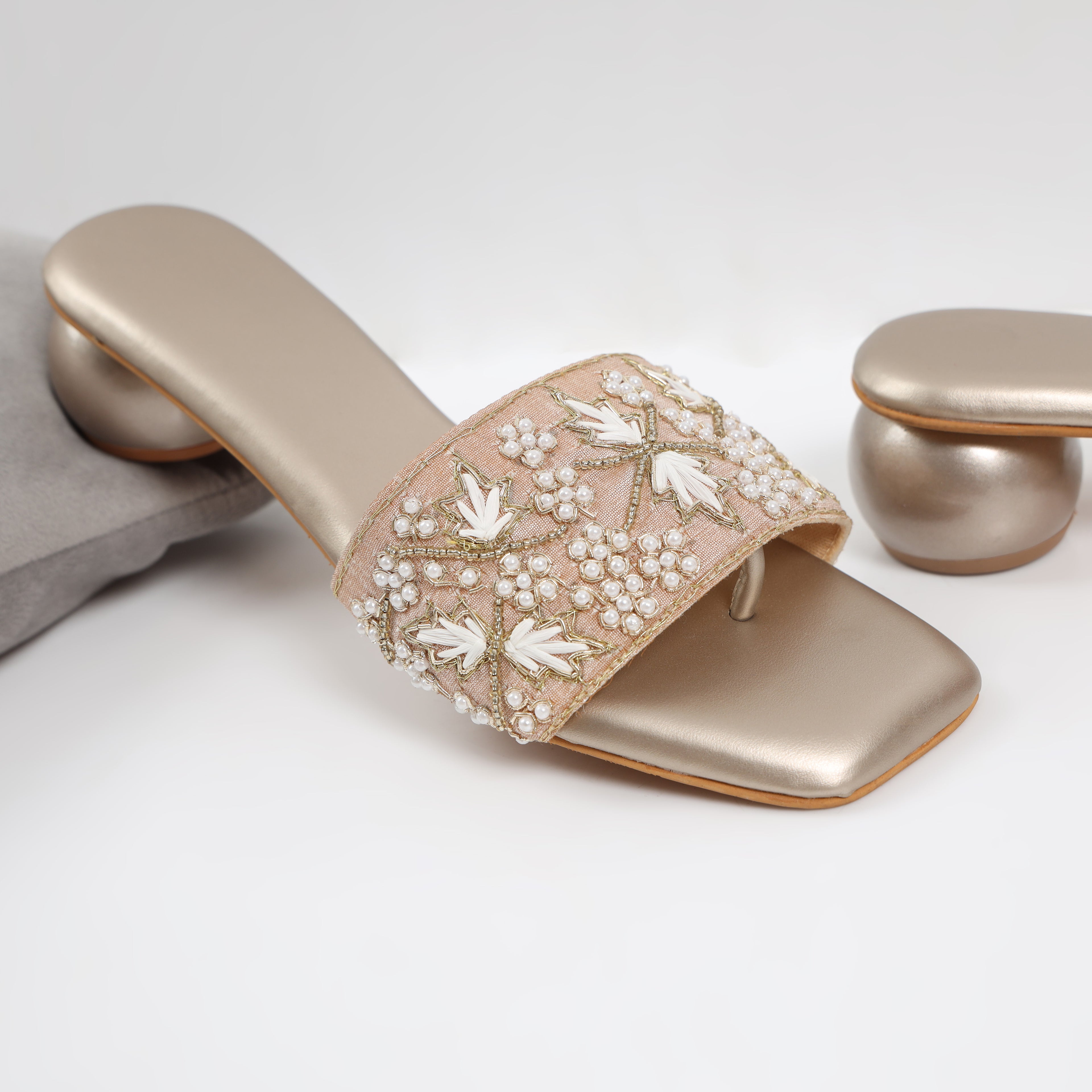 Sitara Pearl Slip-Ons