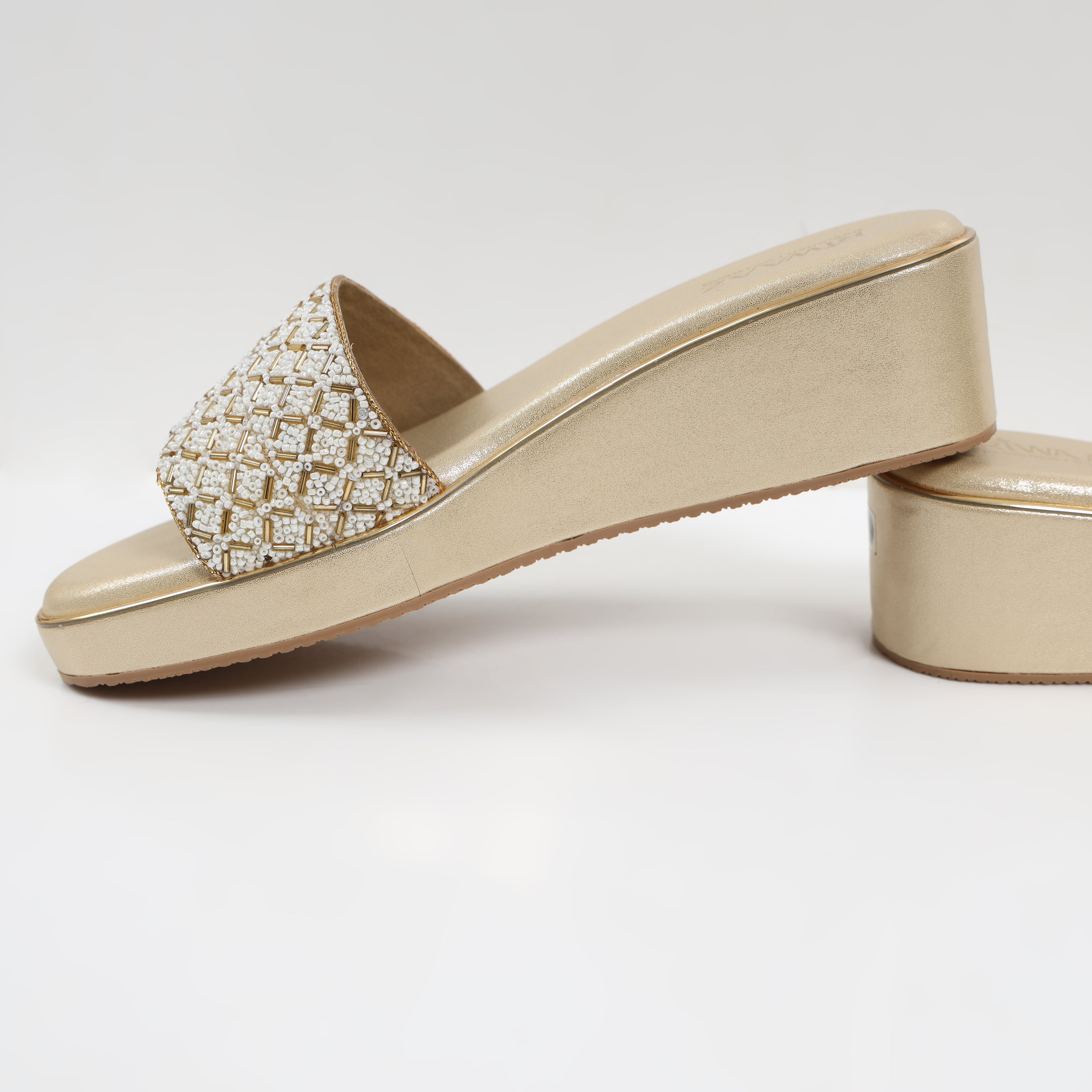 Payal Pearl Wedges