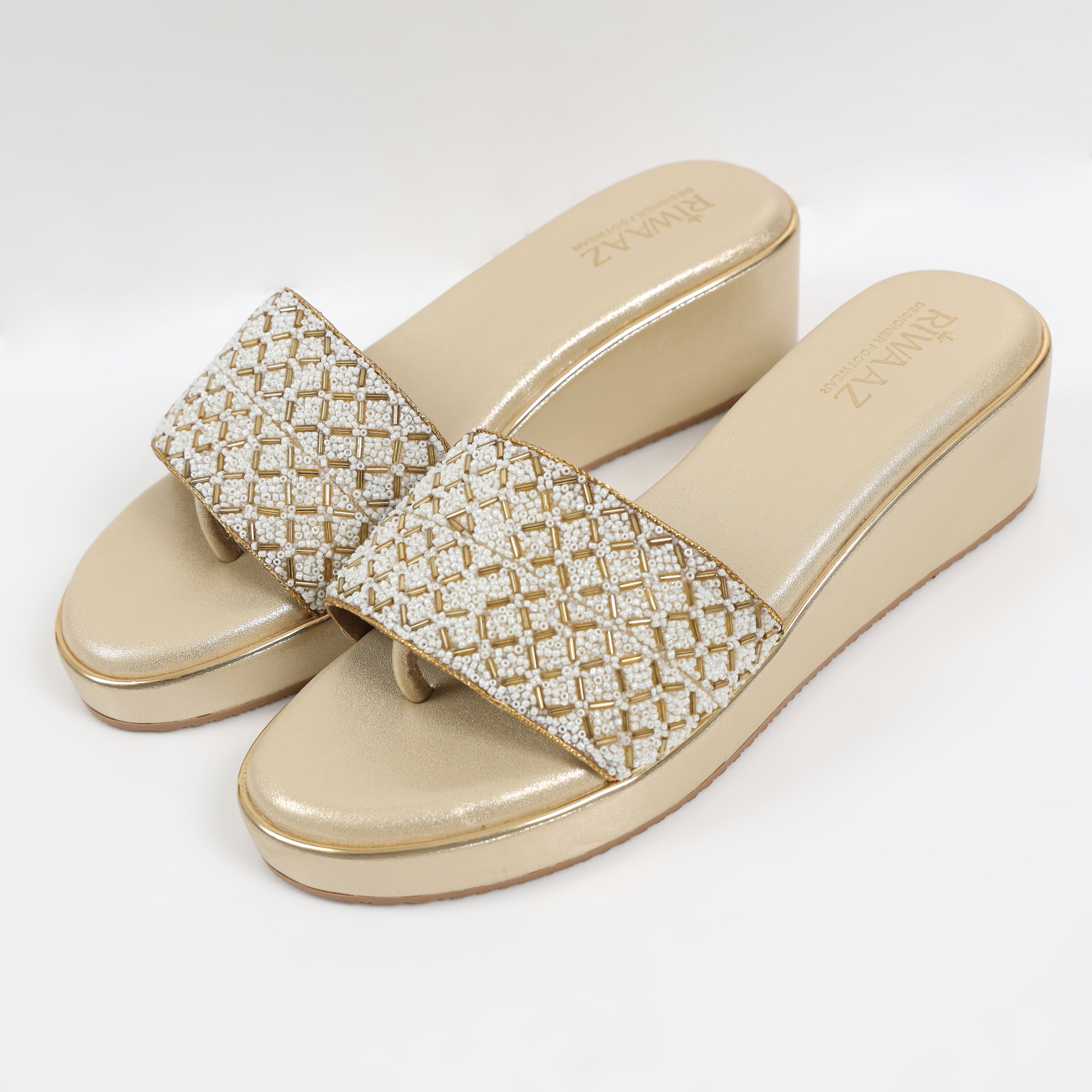 Payal Pearl Wedges