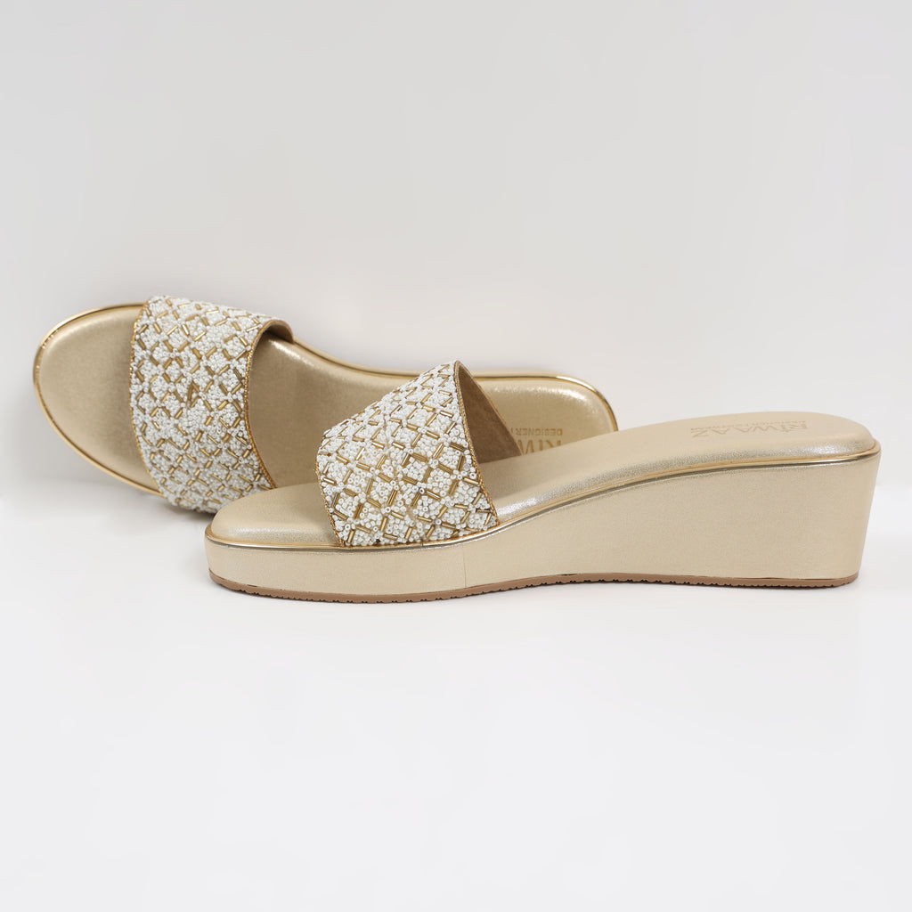 Payal Pearl Wedges