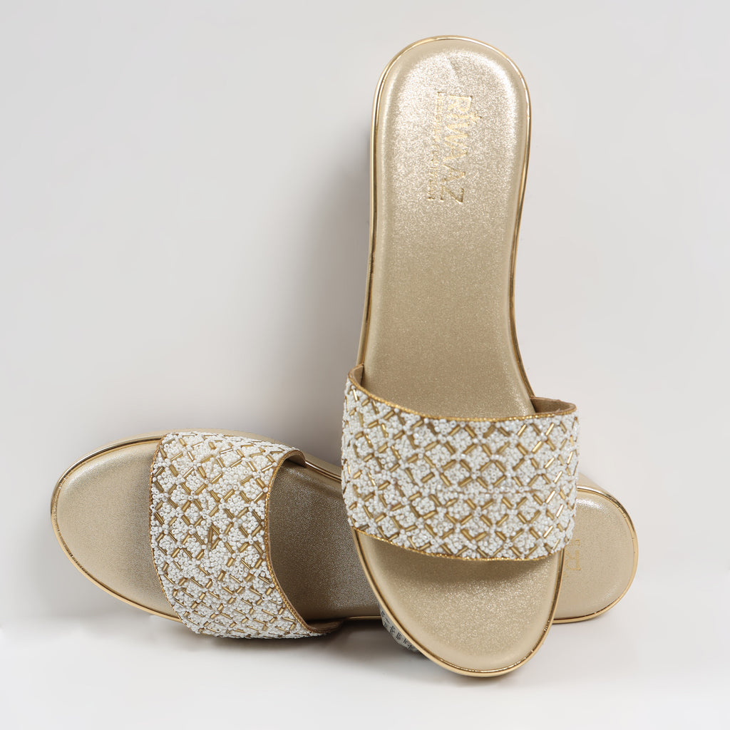 Payal Pearl Wedges