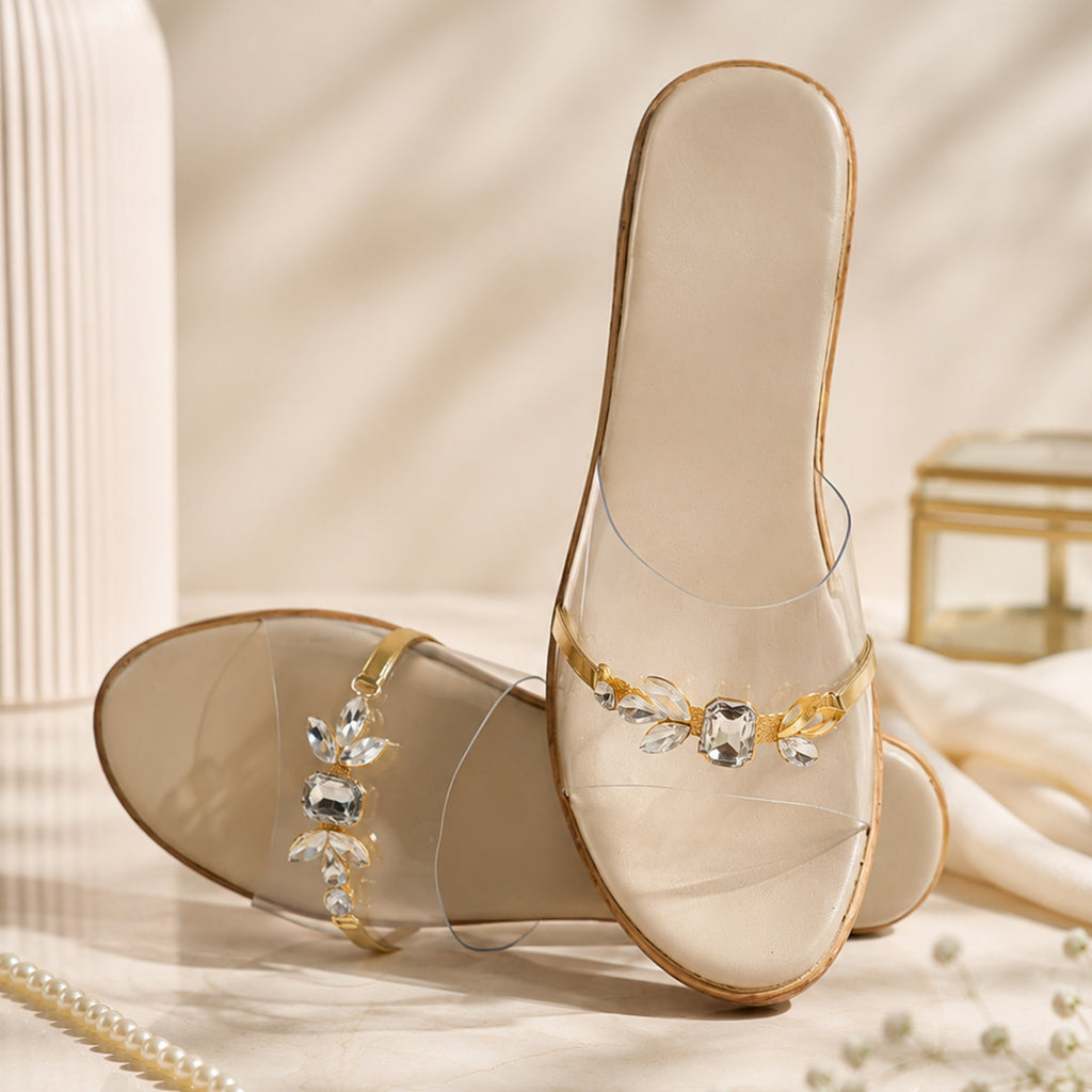 Payal Pearl Wedges