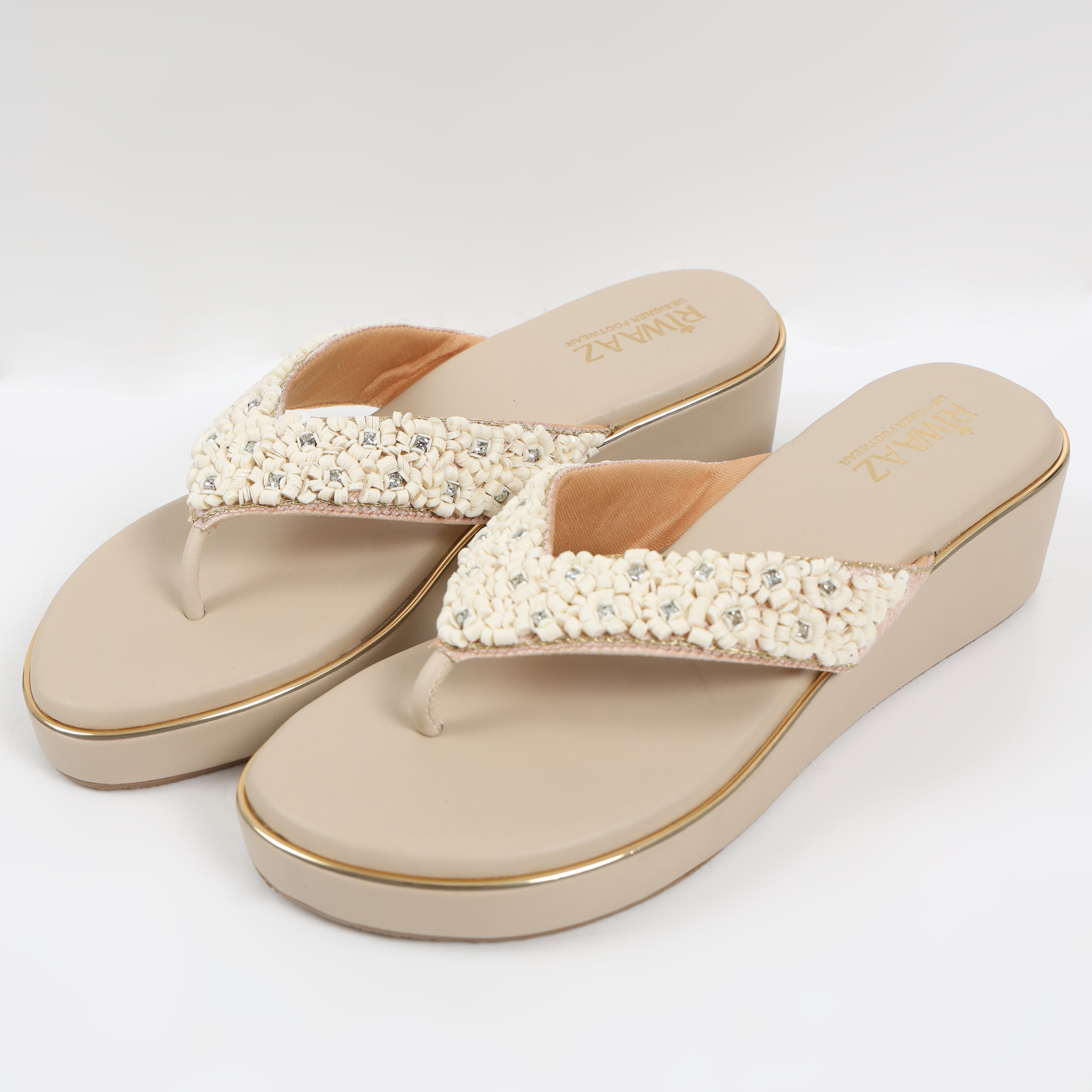 Payal Pearl Wedges