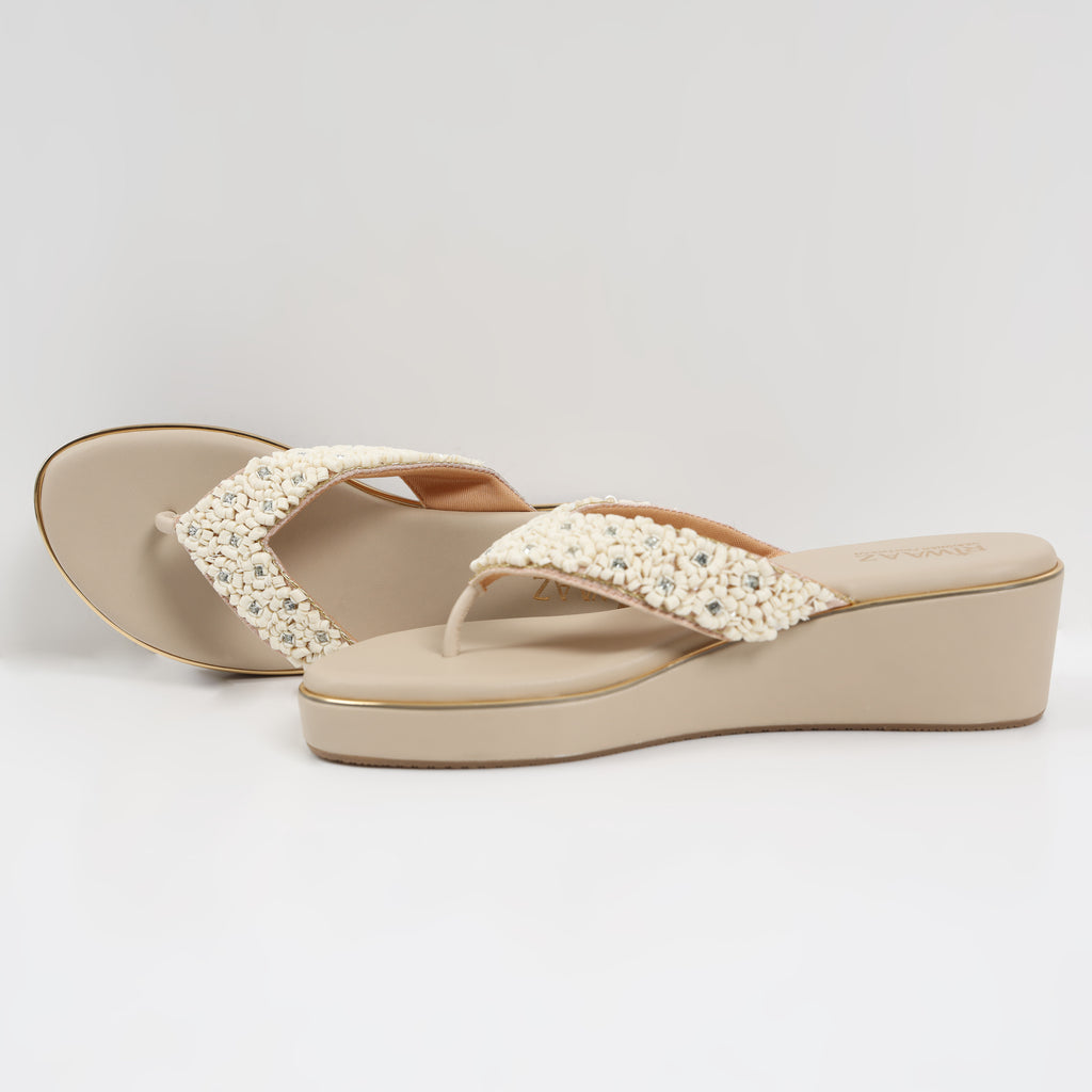 Payal Pearl Wedges