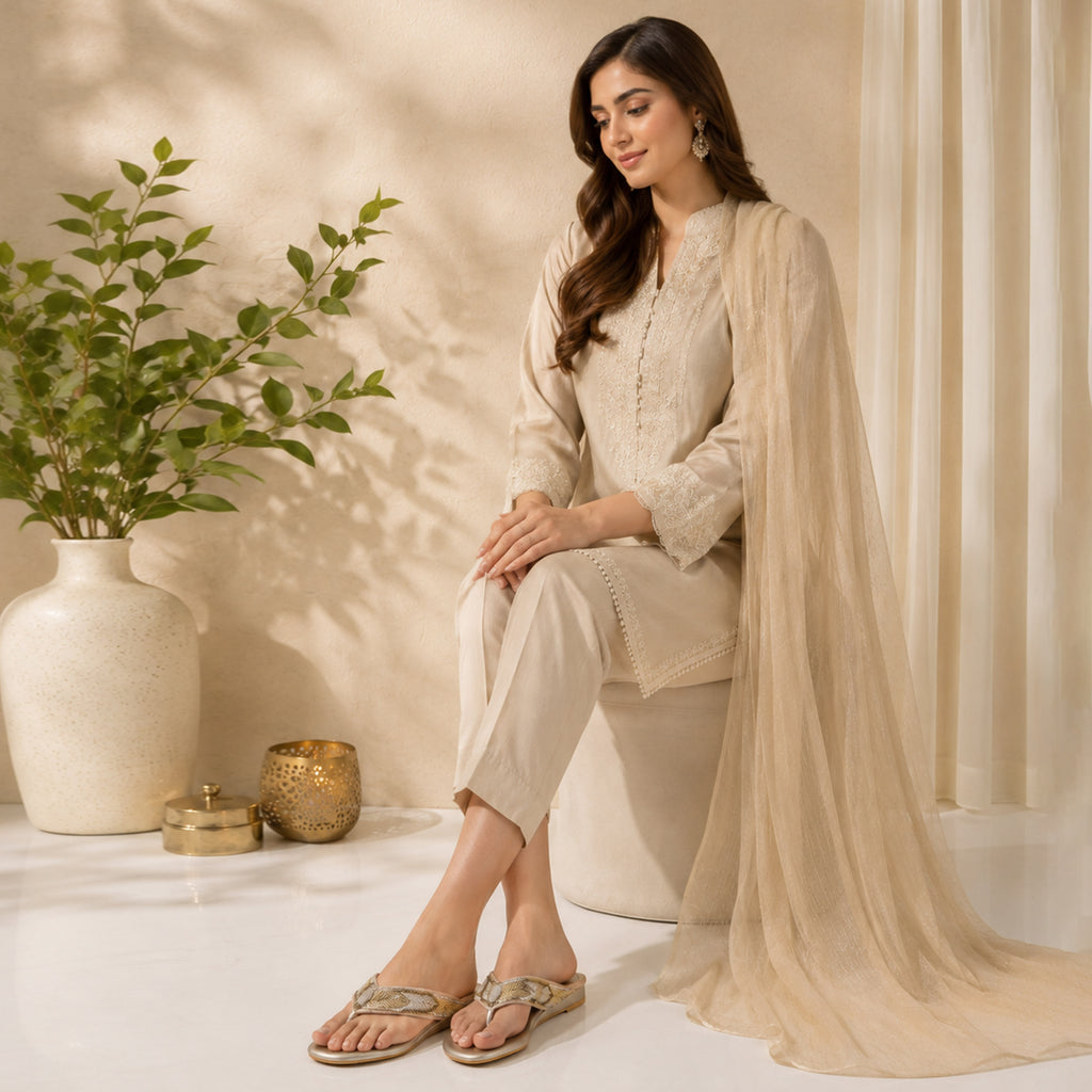 Payal Pearl Flats