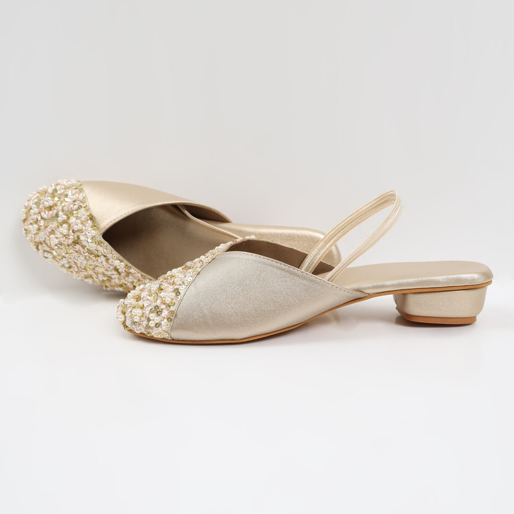 Noor-e-Gul Flat mules